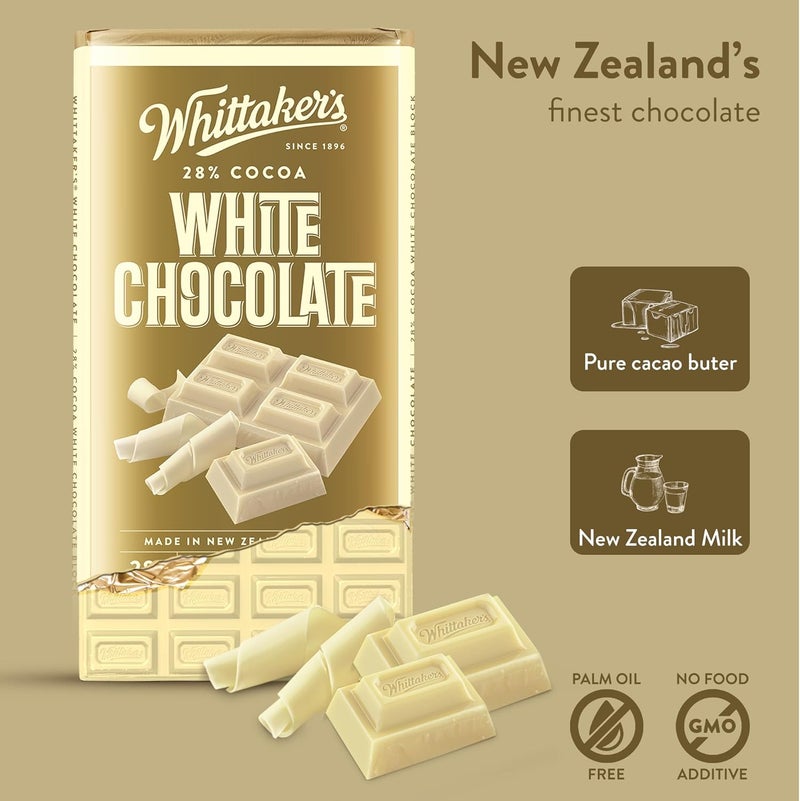 Whittaker's 28% White Chocolate Block - Image 2